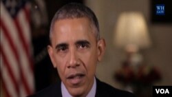 នេះ​ជា​សុន្ទរកថា​ប្រចាំ​សប្តាហ៍​ជា​លើក​ដំបូង​របស់​លោក​ អូបាម៉ា ក្នុង​ឆ្នាំ២០១៦។