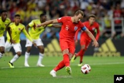 2018 러시아 월드컵 16강전 영국과 콜롬비아의 경기가 지난 7월 3일 모스크바 스파르라크 스타디움에서 열렸다.