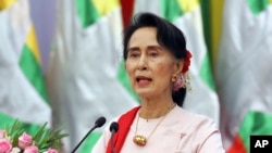 Jagorar kasar Myanmar Aung San Suu Kyi