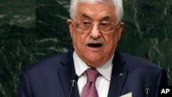 Presiden Palestina Mahmoud Abbas