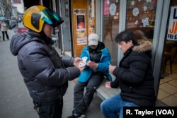 Many bicycle delivery workers put in 12 hours on an individual shift. But in the off-peak hours, business — and tip-earning — can be slower.