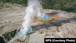 Excelsior Geyser Grand Prismatic Spring