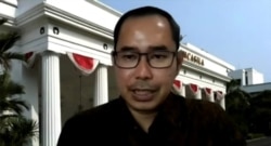 Direktur Perlindungan Warga Negara Indonesia Badan Hukum Indonesia Kementerian Luar Negeri, Judha Nugraha. (Foto: VOA/Anugrah Andri