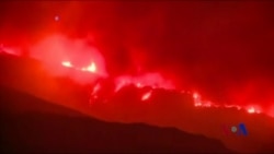 美国西部野火频发 多地打破高温纪录