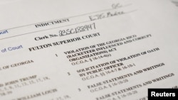 Optužnica protiv bivšeg predsjednika Donalda Trampa i još 18 osoba (Foto: Reuters/Julio-Cesar Chavez)