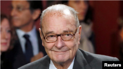 L'ancien président français Jacques Chirac.