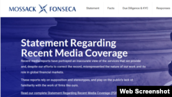 នេះ​ជា​សេចក្តី​ថ្លែងការណ៍​របស់​ក្រុមហ៊ុន​ Mossack Fonseca​ ពាក់ព័ន្ធ​នឹង​ការ​បែក​ធ្លាយ​ឯកសារ​សម្ងាត់​ដែល​គេ​ហៅ​ថា Panama Papers។​