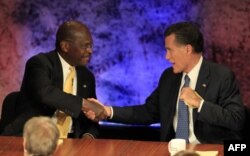 Xerman Keyn va Mitt Romni reytinglarda oldinda ketmoqda