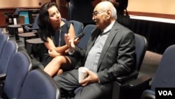 O'zbek kinosini rivojlantirgan arboblardan biri Shuhrat Abbosov bilan Vashingtonda suhbat, 22-sentabr, 2015