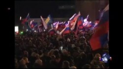 克里米亚将近97%公投者支持脱乌入俄