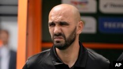 Kocha wa Morocco Walid Regragui