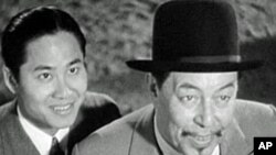 'Charlie Chan at the Circus' (1936), starring Warner Oland as Chan and Keye Luke as Number One Son.
