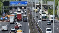Saobraćaj na autoputu M6 blizu Birmingema, 18. maja 2020.