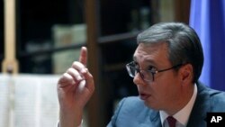 Predsednik Srbije Aleksandar Vučić