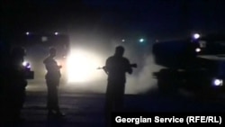 Gruzijski vojnici na kontrolnom punktu u Južnoj Osetiji na početku rusko-gruzijskog rata