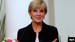 줄리 비숍 호주 외교장관 (자료사진)