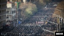 Haşimi Rəfsəncaninin cənazə mərasimi