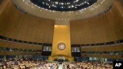 د ملګروملتونو ۷۲ عمومي اسمبلې ګروپي لیدنې د تیرې سه شنبې (سیپتمبر۱۲) پیل شوې.