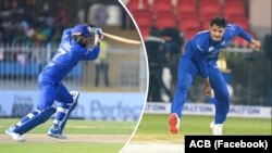 الله محمد غضنفر و محمد نبی، اعضای تیم ملی کرکت افغانستان