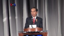 Jokowi di American Chamber of Commerce