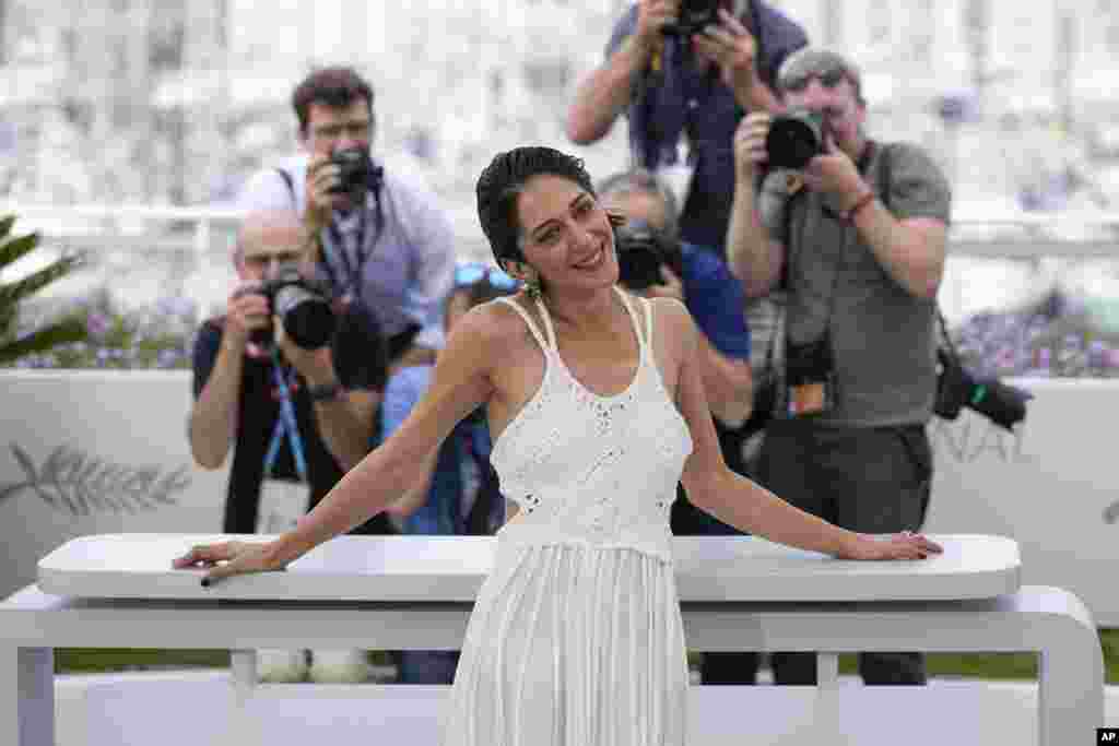 زهرا امیرابراهیمی، بازیگر فیلم &laquo;عتکبوت مقدس&raquo;، در جشنواره کن (۲ خرداد ۱۴۰۱)