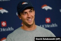 Trevor Siemian will be the new Denver Broncos quarterback.