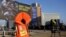 Lifejackets are pictured in front of the European Commission headquarters in Brussels during a protest by Amnesty International to demand the European Council protect the human rights of the refugees within the EU-Turkey migration deal, March 17, 2016.