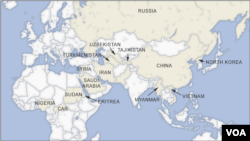 16 Worst Violators of Religious Freedom