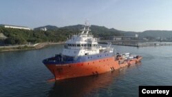 Kapal penyelamat Mega Bakti berangkat dari Malaysia, Kamis, 22 April 2021, diperkirakan tiba di Bali hari Minggu, 24 April 2021. (Foto: Tentara Laut Diraja Malaysia)