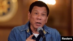 Presiden Filipina Duterte
