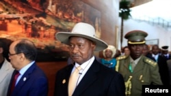 FILE - Uganda's President Yoweri Museveni (file photo)