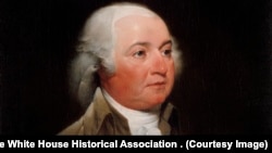 President John Adams. Courtesy The White House Historical Association