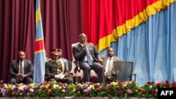 Joseph Kabila lors d'une séance spéciale du Parlement , Kinshasa, RDC, le 15 novembre 2016.