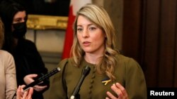 멜라니 졸리 캐나다 외무장관.