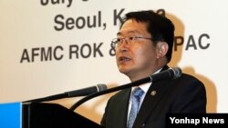 백승주 한국 국방부 차관. (자료사진)