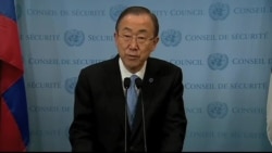 VOA Hausa: Majalisar Dinkin Duniya, Ban Ki-moon, Daliban Chibok, Mayu 12, 2014 (English)