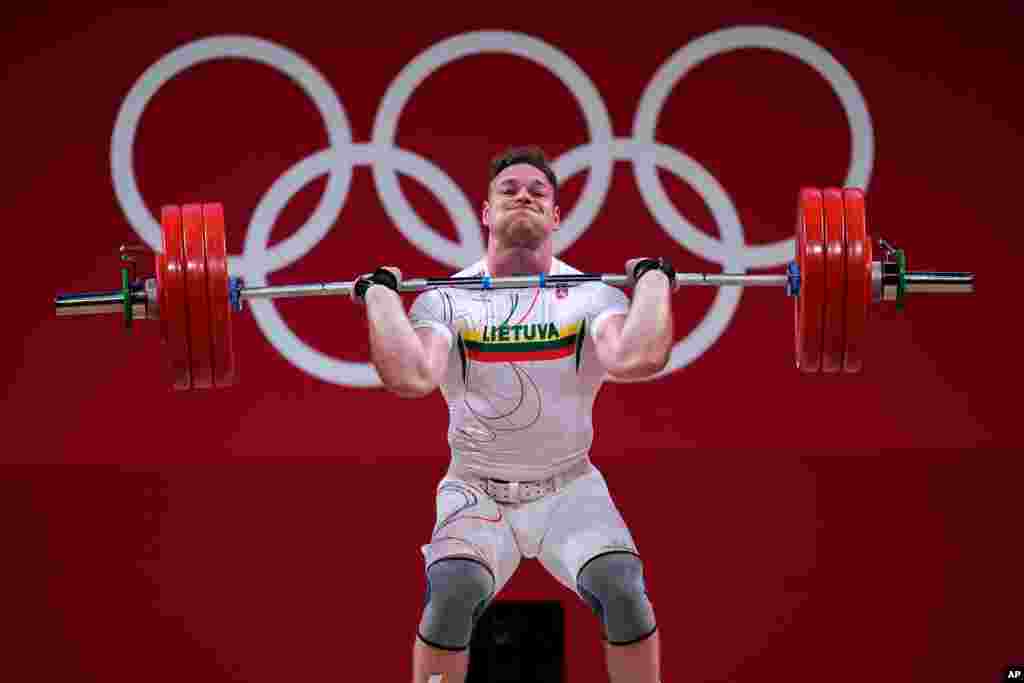 آرناس سیدیسکیس از لیتوانی - وزنه‌برداری