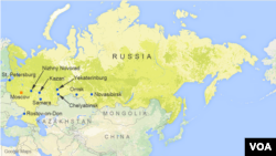 რუსეთის რუკა