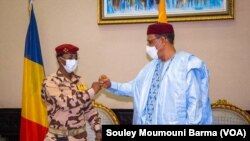 Shugaban Chadi, Mahamat Idriss Deby Da Shugaban Nijar Mohamed Bazoum