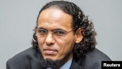 ፋይል ፎቶ አህመድ አልፋቂ አልማህዲ በአለም አቀፉ ፍርድቤት