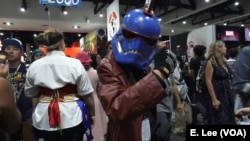 At the annual Comic Con this week in San Diego, people often dress up as their favorite comic book, movie or television characters.
