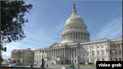 Gedung Capitol, Washington DC (VOA/videograb)
