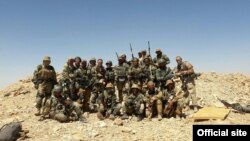 Para tentara bayaran Grup Wagner dalam foto yang dirilis oleh Dinas Keamanan Ukraina di lokasi yang tidak diungkap. (ssu.gov.ua)