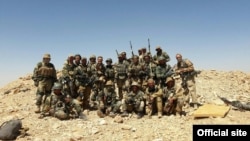 FILE - A photo published by the Security Service of Ukraine purports to show Wagner Group mercenaries at an unidentified location. (ssu.gov.ua)