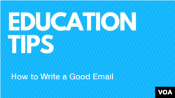 Education Tips: How to Write a Good Email