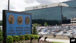 Gedung Badan Keamanan Nasional (NSA) di Fort Meade, Maryland.