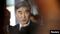 성 김 미 국무부 대북특별대표.