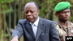 Le général Jean-Marie Michel Mokoko, Bangui, mai 2014