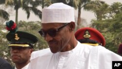 Le président Muhammadu Buhari du Nigeria