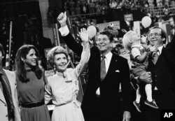 In 1980, the Republican Party finally nomatined Reagan and the party's candidate for president.